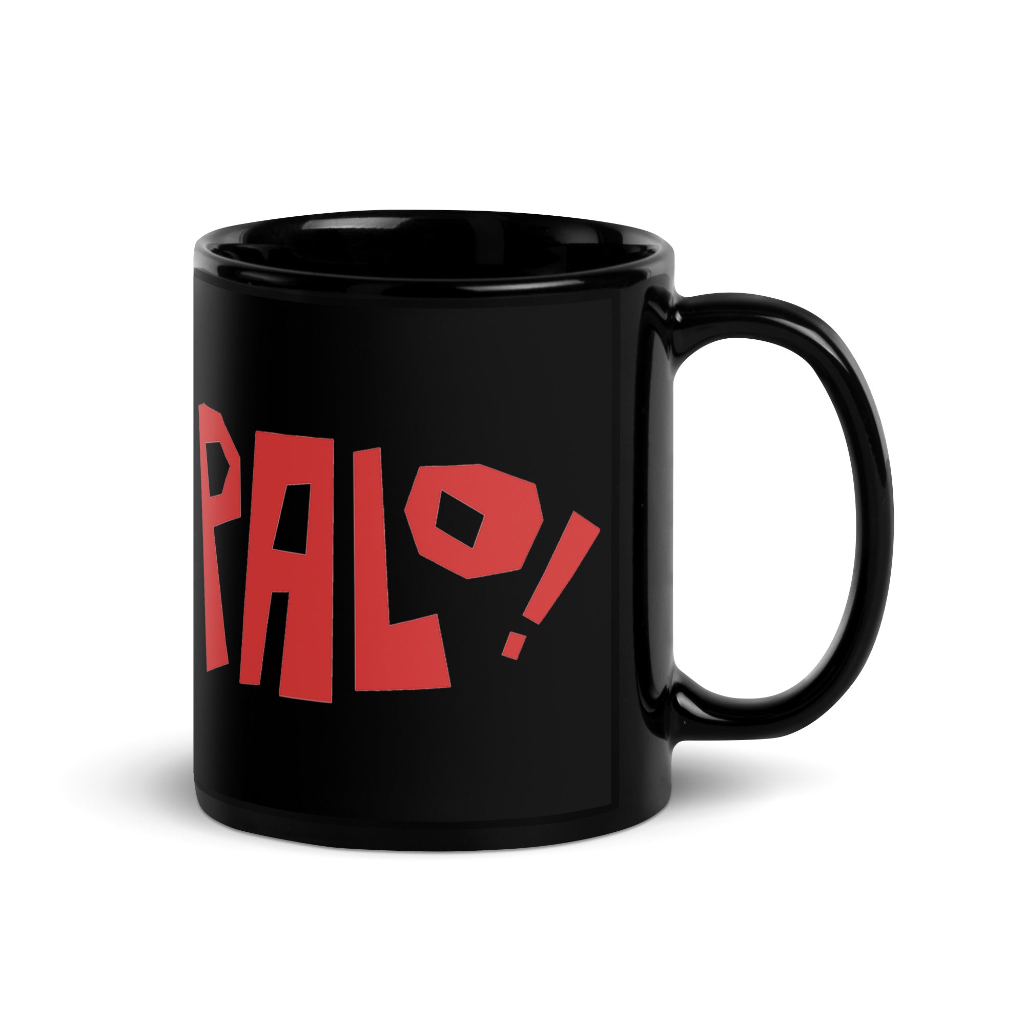 PALO! Black Glossy Mug – PALO! Official Merch